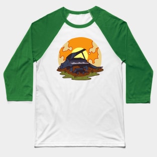 Pianosaurus Baseball T-Shirt